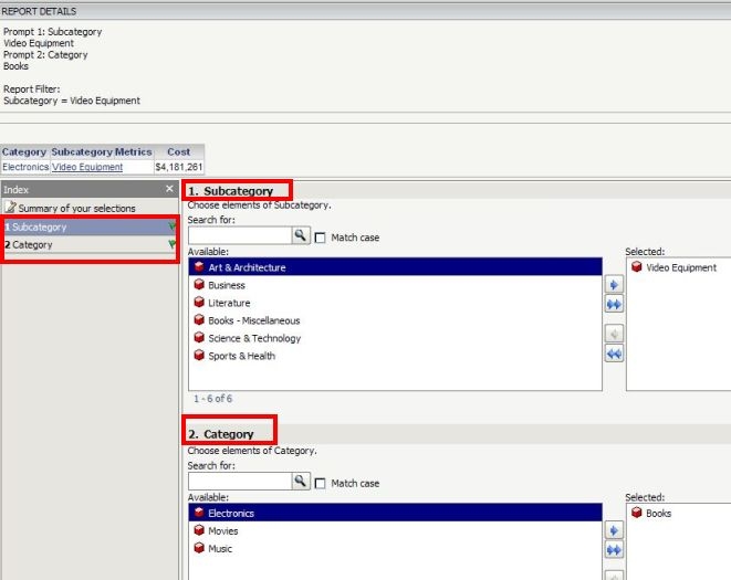 Prompt Microstrategy KB35122: Order of prompts updated unexpectedly with ...