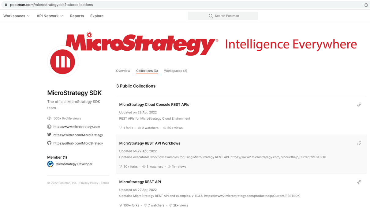 Microstrategy Rest Api KB485553: Use the MicroStrategy REST API and Postman to Get Report Results