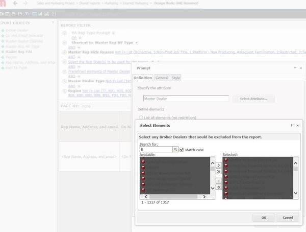 Microstrategy Web Edit Report KB322965: The
